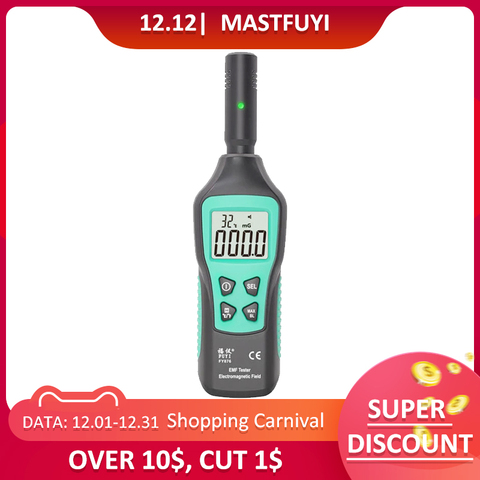 Mastfuyi FY876 Handheld EMF Meter Electromagnetic Radiation Detector Monitor Household High Precision Wave Radiation Tester ► Photo 1/6