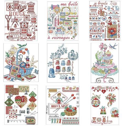 Sewing series Patterns Counted Cross Stitch 11CT 14CT 18CT DIY Chinese Cross Stitch Kits Embroidery Needlework Sets ► Photo 1/6