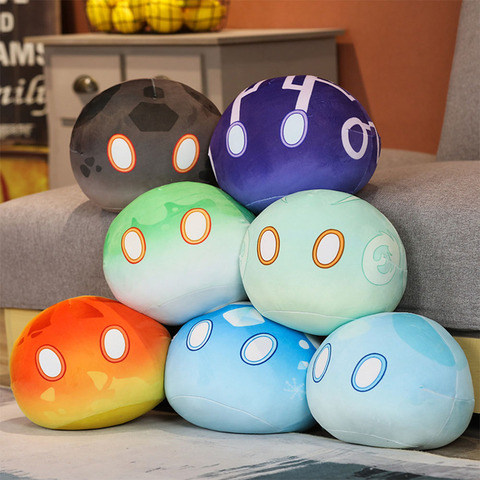 Game Genshin Impact Slime Theme Cute Plush Dolls Keli Dango Throw Handful Toys Cartoon Birthday Xmas Gift ► Photo 1/6