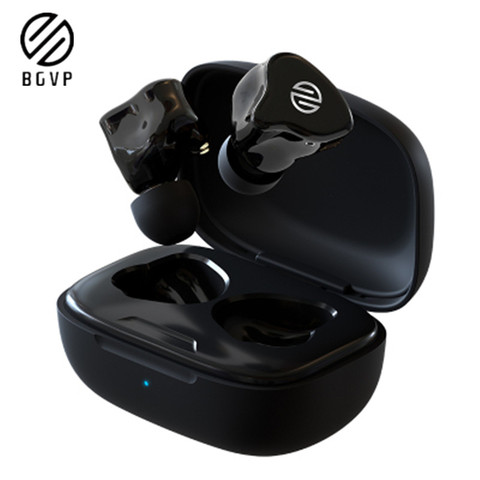 BGVP Q2 TWS Wireless bluetooth 5.0 Earphone Knowels 2BA HiFi In Ear Earbuds Headset Support MMCX Wired Replaceable Cable ► Photo 1/6