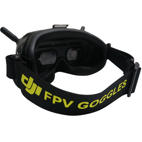 DJI FPV goggles  Headband,non-slip, with battery holder, adjustable, customizable pattern, Fatshark HDO Skyzone Sky02X EV200D ► Photo 1/6