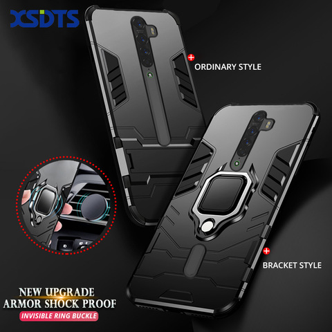 Case For OPPO Reno 2 2Z 2F ACE 10X X3 ZOOM K3 A1K A5 A9 2022 A11X Realme X7 X50 7 6 3 5 Pro X X2 XT C2 C3 Magnetic Phone Cover ► Photo 1/6