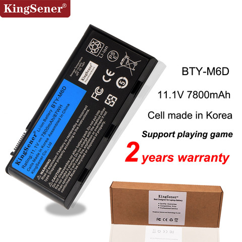 Kingsener New BTY-M6D Laptop Battery for MSI GT60 GT70 GX780R GX680 GX780 GT780R GT660R GT663R GX660 GT680R GT783R 9CELLS ► Photo 1/6