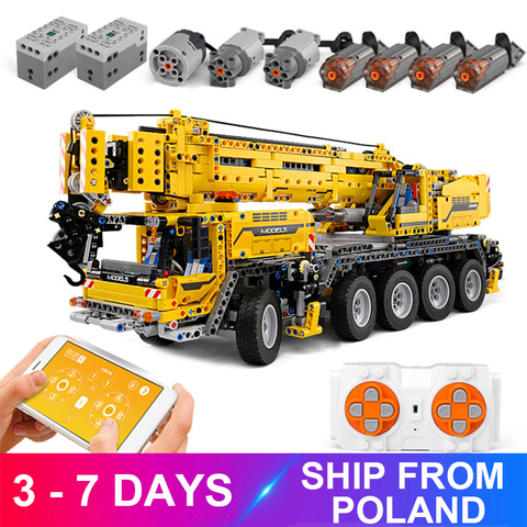 MouldKing 13107 Mobile Crane MK II Compatible Ultimate 42009 Technic Building Blocks Bricks Educational Toy Child Christams Gift ► Photo 1/6