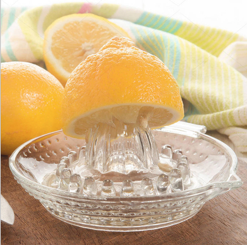 Glass Manual Lemon Juicer Orange Squeezer Juice Extractor Fruit Juicer Cocktail Drink Bar Tool Kitchen Tools Accessories ► Photo 1/6