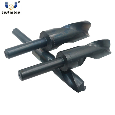 JUSTINLAU HSS 4241 High Speed Steel Twist Drill Bit Black 1/2 Straight Shank 21/21.5/22/23/24/25mm ► Photo 1/5