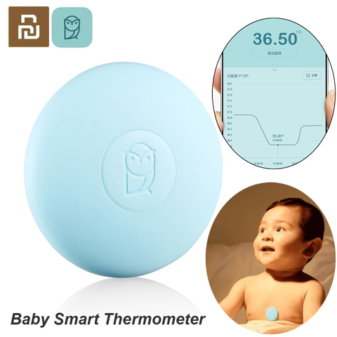Youpin Miaomiaoce Digital Baby Smart Thermometer Clinical Thermometer Accrate Measurement Constant Monitor High-Temprature Alarm ► Photo 1/6