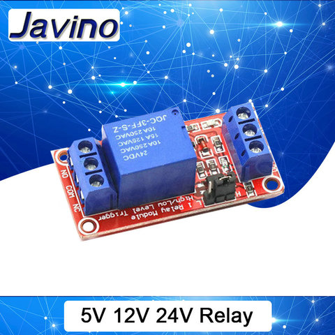 1 Channel 5V 12V 24v Relay Module Board Shield with Optocoupler Support High and Low Level Trigger for arduino ► Photo 1/6