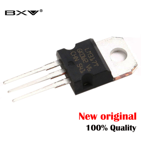 Free shippin 10pcs/lot LM317 LM317T TO-220 adjustable chip three-terminal regulator original authentic ► Photo 1/1