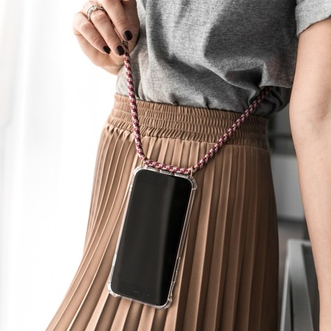 Necklace Lanyard Case For Google Pixel 3A XL Cord Lanyards With Rope Transparent Clear Case For Google Pixel 3 XL 2 3A 4 XL 4A ► Photo 1/6