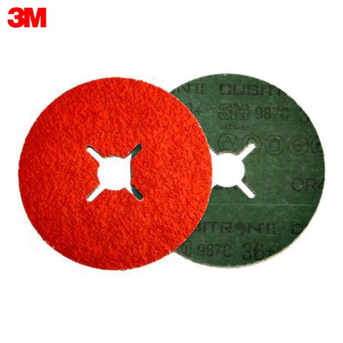 Sanding Disc 3M 27618 125мм  Power Tools Tool Fibre cone. round 987С Cubitron II 36+ 125 mm x 22 mm 3 PCs/pack. ► Photo 1/6