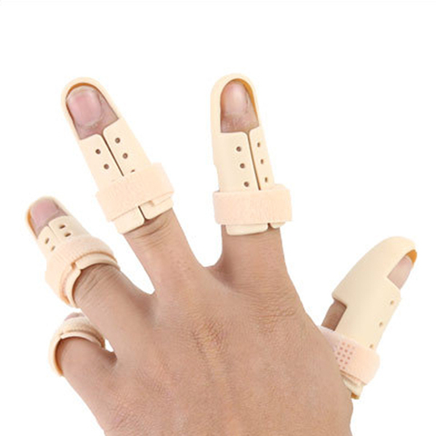 5pcs/lot Finger Splint Brace Adjustable Finger Support Protector for Fingers Arthritis Joint Finger Injury Brace Pain Relief ► Photo 1/6