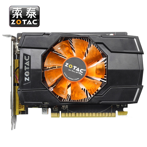 ZOTAC GTX 750 Ti 2GD5 Graphics Cards GDDR5 128Bit Video Cards GTX 750Ti 2GB GM107 PC Map For NVIDIA GT700 GTX750Ti-2GD5 Used ► Photo 1/5