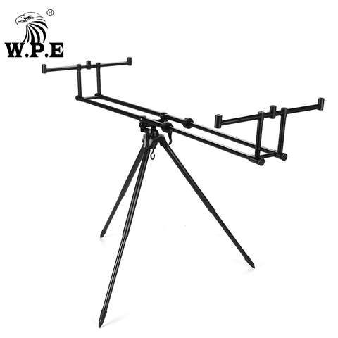 W.P.E Fishing Rod Pod Carp Fishing Pole Adjustable Retractable Folding Rod Pod Stand Holder Fishing Accessories Bracket Tackle ► Photo 1/6