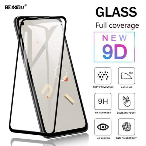 New 9D Tempered Glass For Google Pixel 4a Full Cover Screen Protector tempered glass Google Pixel 4a glass film ► Photo 1/6