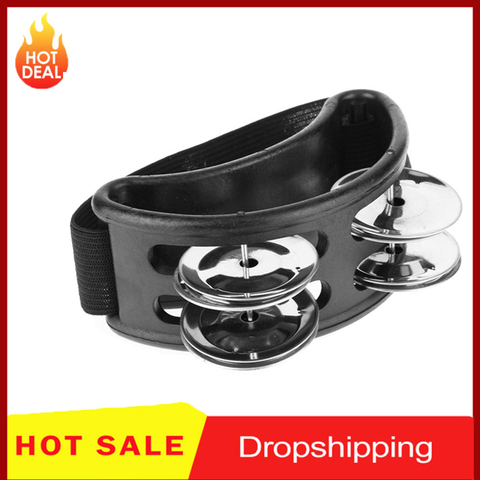 Elliptical Cajon Box Drum Companion Jingle Tambourine Percussion Instruments Accessory Hand Foot Hot Sale Davul Tambourine ► Photo 1/6