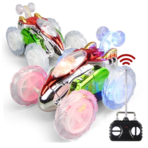 RC Stunt Car Radio Electric Dancing Drift Model Rotating Wheel Vehicle Motor Remote Control Toy ► Photo 1/6