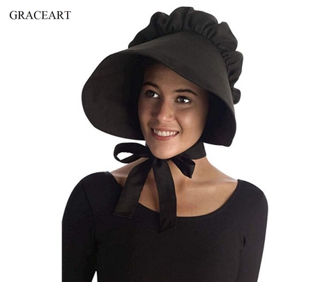 Women's Pilgrim Victorian Bonnet Oversized Hat ► Photo 1/4