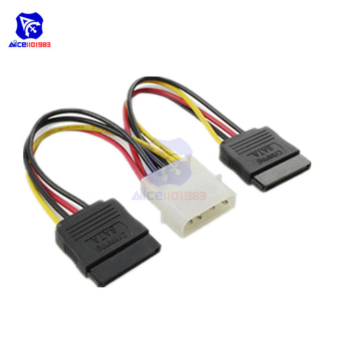bedriegen aftrekken Ver weg Price history & Review on diymore 4 Pin IDE Molex to 2 Serial ATA SATA Hard  Drive Power Adapter Cable Wire for Computer | AliExpress Seller - diymore  Alice1101983 Store | Alitools.io