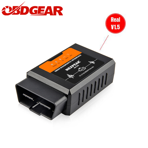Universal OBD2 ELM327 V1.5 Bluetooth/Wifi pic18f25k80  for iPhone IOS Auto OBD Scannne Tool OBD 2  ELM 327 V1.5 WI-FI ODB2 ► Photo 1/6