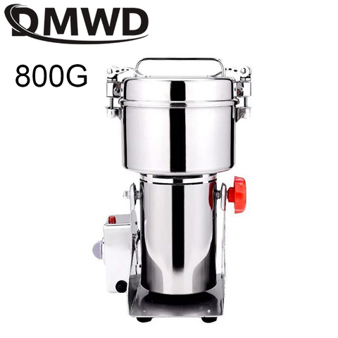 DMWD Chinese Medicine grinder 800G Electric grains Miller powder food grinding machine ultrafine herbs Crusher 110V 220V EU US ► Photo 1/3