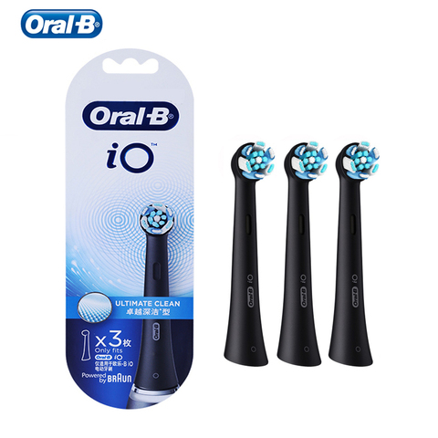 Oral-B iO Ultimate Clean Replacement Electric Toothbrush Heads Refill Gentle Clean Tooth Brush Heads for OralB IO7 IO8 IO9 ► Photo 1/6