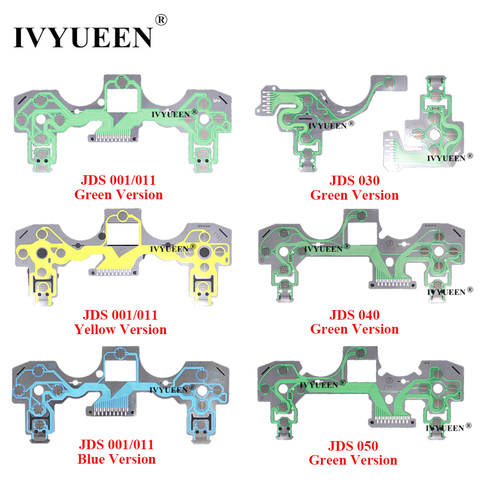 IVYUEEN for PlayStation 4 PS4 Pro Slim Controller Conductive Film Keypad flex Cable for Dualshock 4 Ribbon Circuit Board JDS 050 ► Photo 1/6