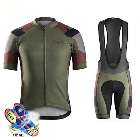 2022 Raphaful Summer Cycling Jersey Set Breathable MTB Bicycle Cycling Clothing Mountain Bike Wear Clothes Maillot Ropa Ciclismo ► Photo 1/6