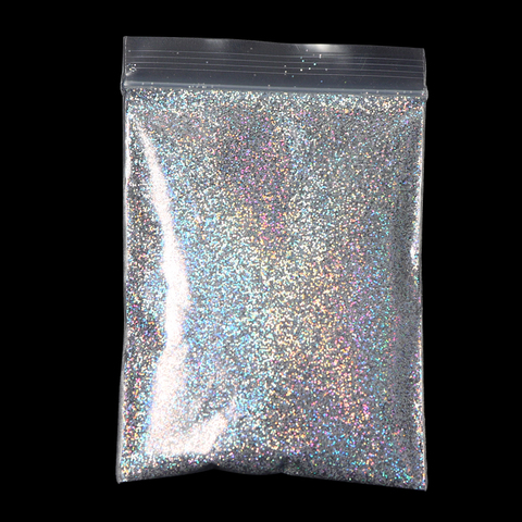 10g Holographic Laser Nail Glitter Powder Sparkly Gold Silver Nail Fine Glitter Dust Nail Art Decorations ► Photo 1/6