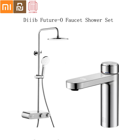 Diiib Future-O Faucet Shower Set Hydropower LED Display Basin Mixer Tap Fashion High-Value Shower Head Sets From Xiaomi Youpin ► Photo 1/6