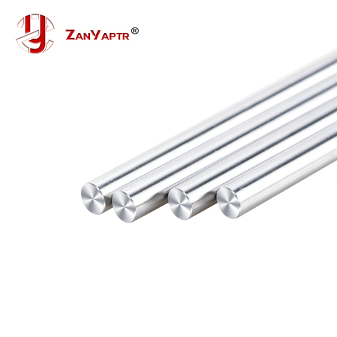 1pcs OD 8mm x 200/300/390/400/500mm Cylinder Liner Rail Linear Shaft Optical Axis chrome For 3D Printer Accessory for CNC ► Photo 1/4