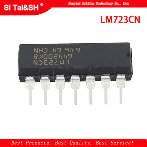 10PCS LM723CN DIP14 LM723  regulator 2.0-37V Programable New original fast delivery ► Photo 1/1