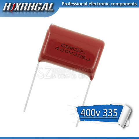 1PCS 400V335J  3.3uF  Pitch 25mm 400V 335 3300nf CBB Polypropylene film capacitor hjxrhgal ► Photo 1/1