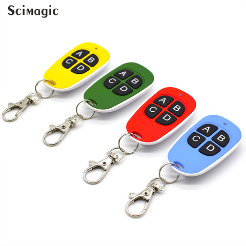 Garage Door Gate Remote Control 433Mhz Copy Clone CAME DEA BENINCA AVIDSEN ERREKA TAU CARDIN Key Fob Duplicator Remote Control ► Photo 1/6