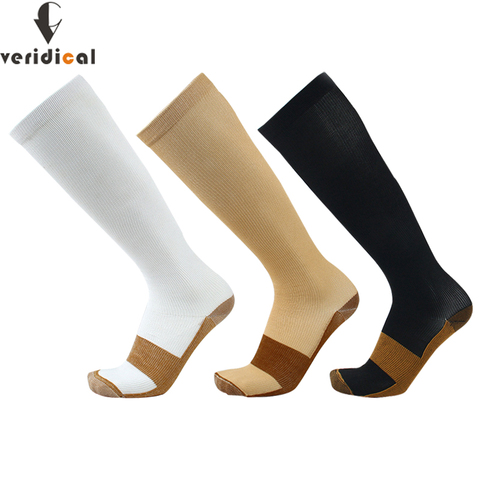 20-30 mmHg Graduated Compression Travel Socks Firm Pressure Circulation Quality Knee High Orthopedic Support Stockings Hose Sock ► Photo 1/6