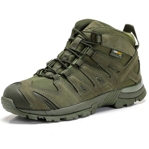 Autumn Winter Top Quality Men Hiking Boots Outdoor Climbing Hunting Sport Trekking Mountain Tactical Military Athletic Man Shoes ► Photo 1/6