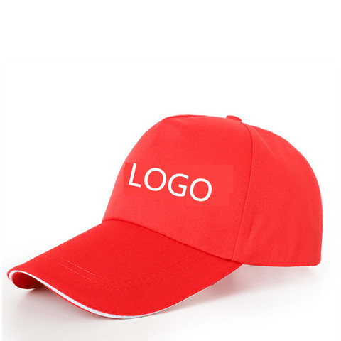 Men's Visors Cotton Advertising Cap LOGO Printing Customized Work Hat Women's Summer Baseball Caps Casual Men's Baseball Cap ► Photo 1/6