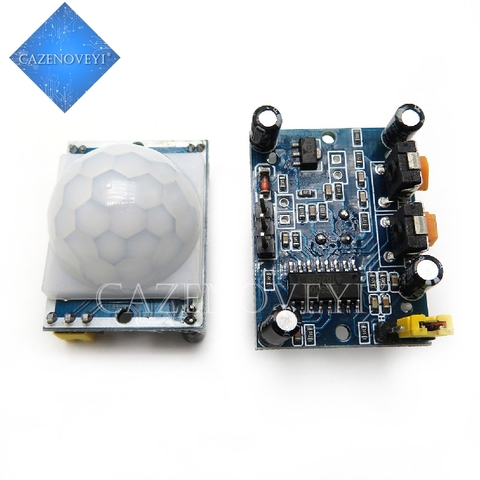 1pcs/lot SR501 HC-SR501 Adjust IR Pyroelectric Infrared PIR module Motion Sensor Detector Module for In Stock ► Photo 1/1