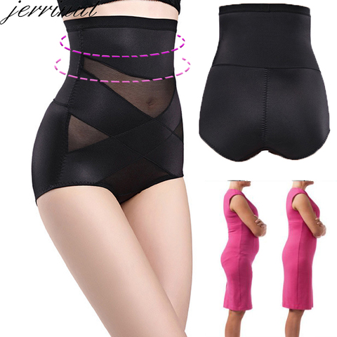 Jerrinut High Waist Trainer Body Shaper Slimming Underwear Women's Binders and Shapers Corset Panties For woman Sexy Briefs ► Photo 1/6