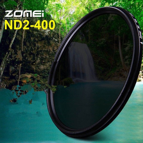 Zomei Glass Slim Fader Variable ND Filter Adjustable ND2 to ND400 ND2-400 Neutral Density for Canon NIkon Hoya Sony Camera Lens ► Photo 1/6