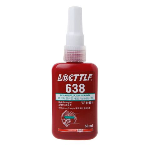 638 Retaining Compound Thread locker 50ml Adhesive Glue for Bearing Flange Hose ► Photo 1/6
