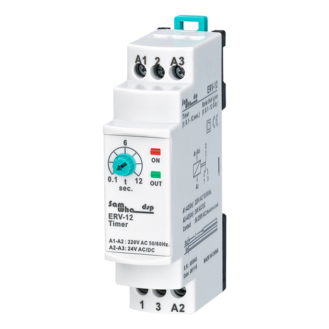 On Delay Time Relay Electronic Adjustable (0.1-12sec.) ► Photo 1/5