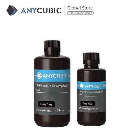 Anycubic 3d printer resin For Photon Photon-S impresora 3D Printing 405nm UV resin Normal 500ml/1L Dental imprimante ► Photo 1/6