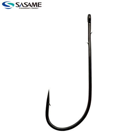 Japan SASAME Regular Straight Hook Fishing Hook Long Shank Hook Offset Jig Fishing Hooks High Carbon Steel Worm Hook Saltwater ► Photo 1/6