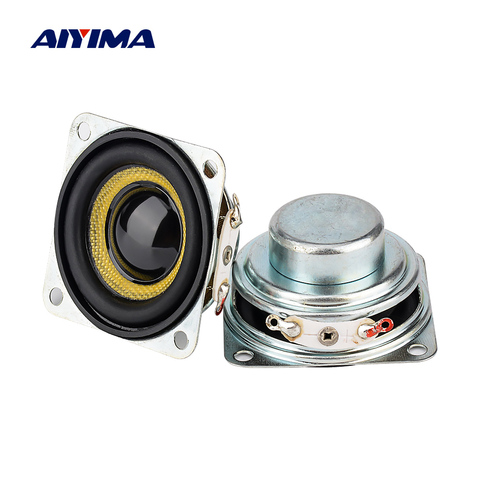 AIYIMA 2Pcs 40MM Full Range Mini Speakers 4 8 Ohm 5W Home Theater Loudspeaker Moisture-proof Fog-proof Sound Audio Speaker ► Photo 1/1