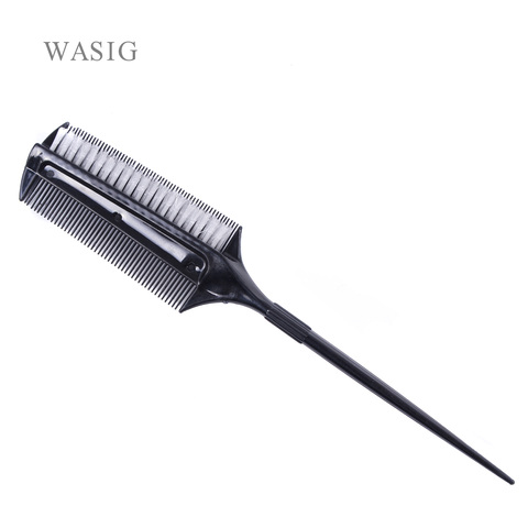 Professional Hairdressing Double Side Dye Comb with Nylon Hair Drying Brush Tinting Combs Hair Color Brush Hair Styling Tools ► Photo 1/5