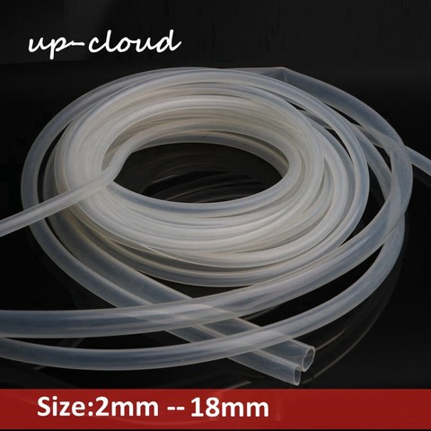 3 Meters Food Grade Transparent Silicone tube/hose 4 6 8 10 16 20mm Out Diameter Flexible Rubber hose Silica gel Hose Beer Pipe ► Photo 1/5