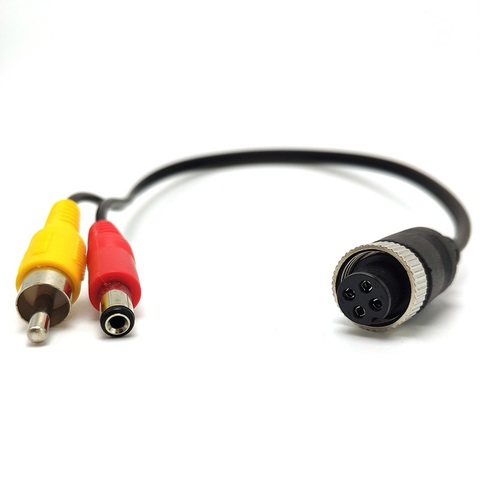 Update Connector, Rear view Camera 4 pin Connector to AV Connector for car Monitor and Camear ► Photo 1/5