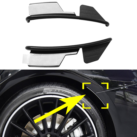 For Mercedes CLA C117 CLA45 AMG CLA180 CLA200 CLA250 VW Golf 7 MK7 Car Side Fender Flare Extension Wheel Eyebrow Protector Lip ► Photo 1/6