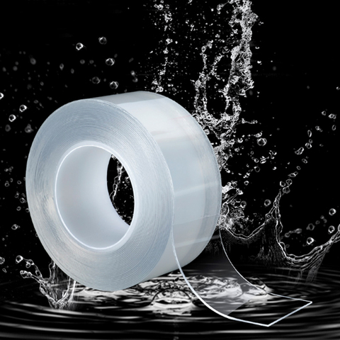 1 roll 5m/10m/15m single-side adhesive Waterproof Mildew Strong Self-adhesive Transparent Tape Bathroom Toilet Crevice Pool Seal ► Photo 1/6